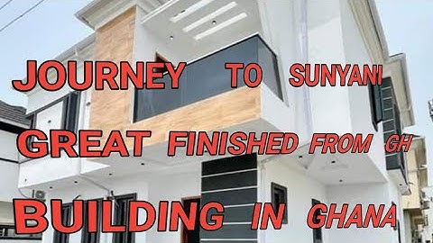 BUILDING IN GHANA: JOURNEY TO SUNYANI FOR ELECTRICAL AND PLUMBING WORK FINISHED