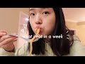 what i eat in a week pt 5 (korean & realistic)