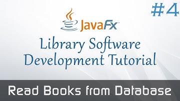 JavaFX Library Software From Scratch #4 : Retrieving Books from Database