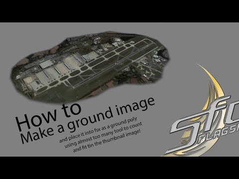 Scenery Tutorial - Base image ground poly