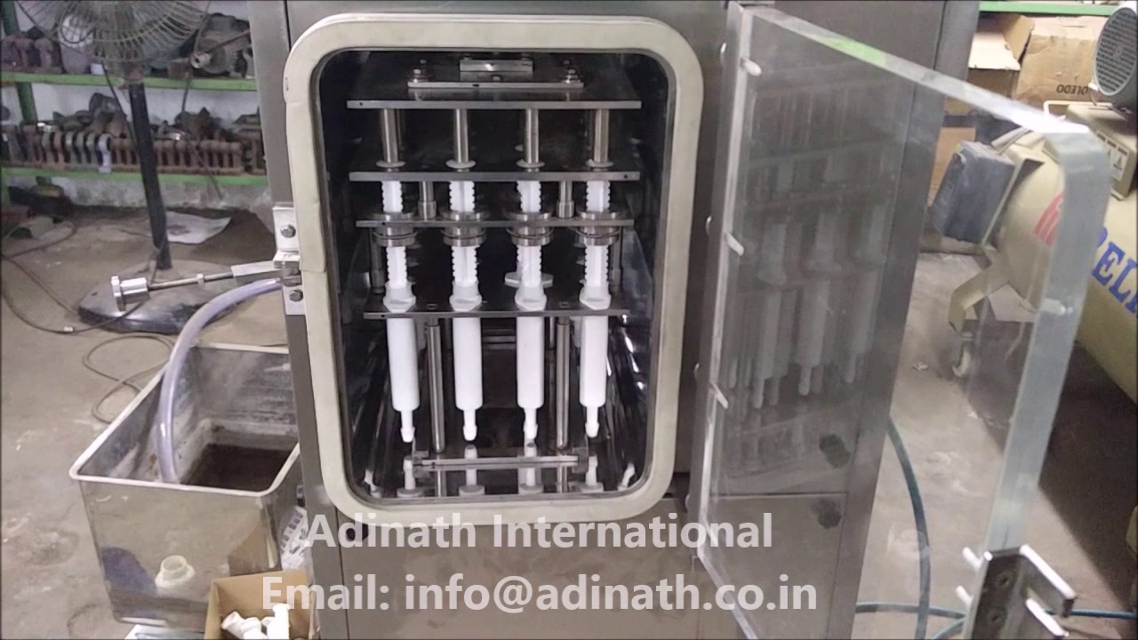 Pre Filled Syringe Filling & Stoppering Machine YouTube