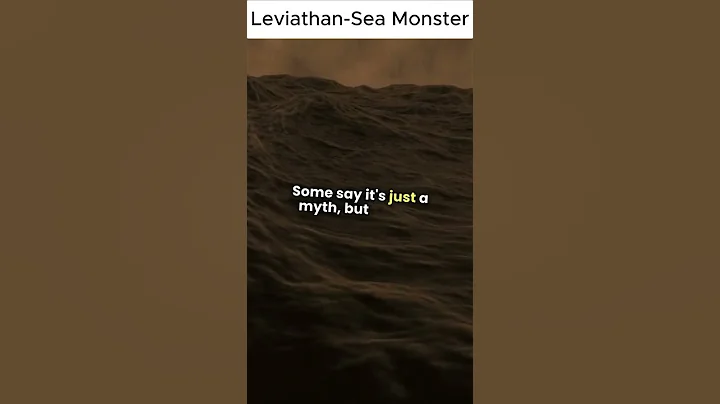 Leviathan-The sea Monster🤯  #facts #leviathan #sea #monster