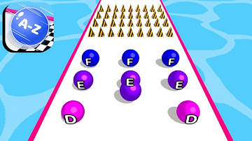 A-Z RUN🏃‍♀️ - All Levels Gameplay Walkthrough Android, iOS NEW UPDATE