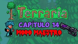 TERRARIA, MODO MAESTRO (CAPÍTULO 14) - Mi nuevo desintegrador de ónice. 