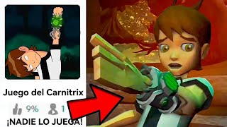 PROBÉ EL JUEGO BEN 10 CARNITRIX CON 0 PERSONAS JUGANDO