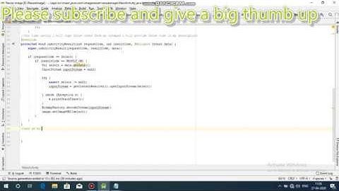 How to load image or any  file from internal storage Android studio