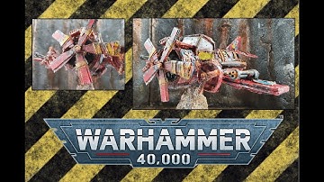 Scratch Build: Warhammer 40,000 - Ork  Dakka Jet