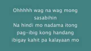 wag na wag mong sasabihin by kitchie nadal lyrics chords