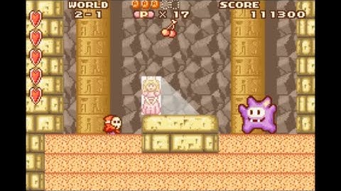 Super Mario Bros. 2 (GBA) - World 2-1