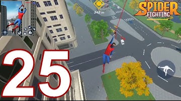 Spider Fighting: Hero Game - Gameplay Walkthrough Part 25 - Save the City (iOS, Android)