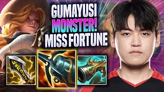 GUMAYUSI IS A MONSTER WITH MISS FORTUNE! - T1 Gumayusi Plays Miss Fortune ADC vs Ezreal!
