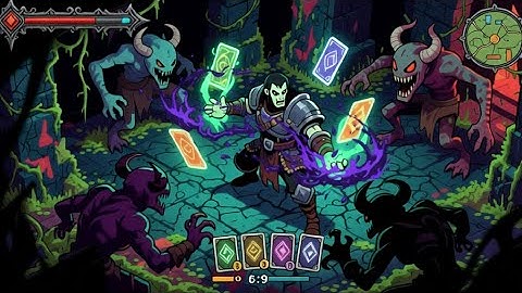 Topdown Shooter Card Game