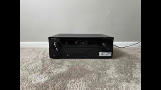 scramble vision nedsænket How to Factory Reset Pioneer VSX-921 7.1 HDMI Home Theater Surround  Receiver - YouTube