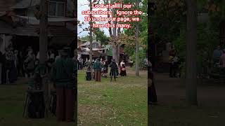 Wrestlestop From The Mi Renfest Scottish Day Trying To Make Drew Proud