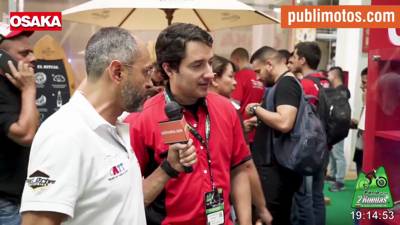 OSAKA: FABRICANTE COLOMBIANO DE FRENOS PARA MOTOCICLETAS #streaming #f2r2019