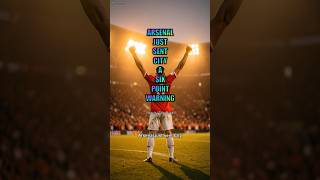 TITLE RACE OVER ALREADY?! 😳 Arsenal 6 POINTS CLEAR 👀🔥 #football #premierleague #arsenal arsen