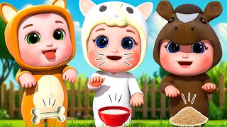 Moo 🐄 Oink! 🐷 Meow 🐈 Animal Sounds Song | Songs for kids | Nursery Rhymes & Kids Songs 4K