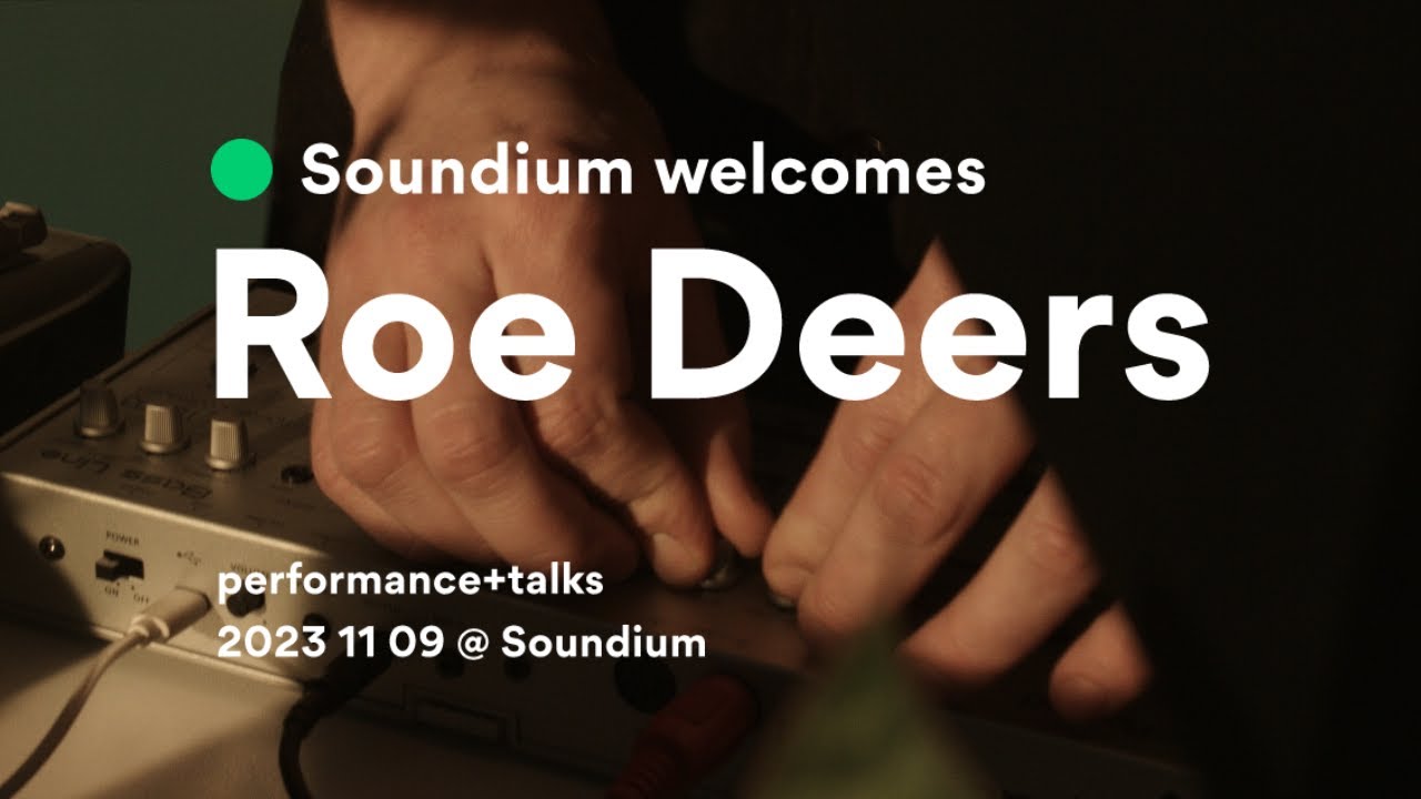 Soundium Welcomes: Roe Deers, full session