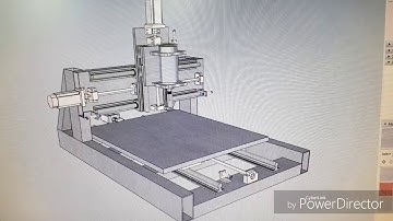 Cnc Router DIY, Steel frame, fixed gantry, homemade 3D plan