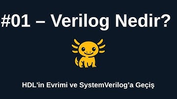 #1 – Verilog Nedir? HDL