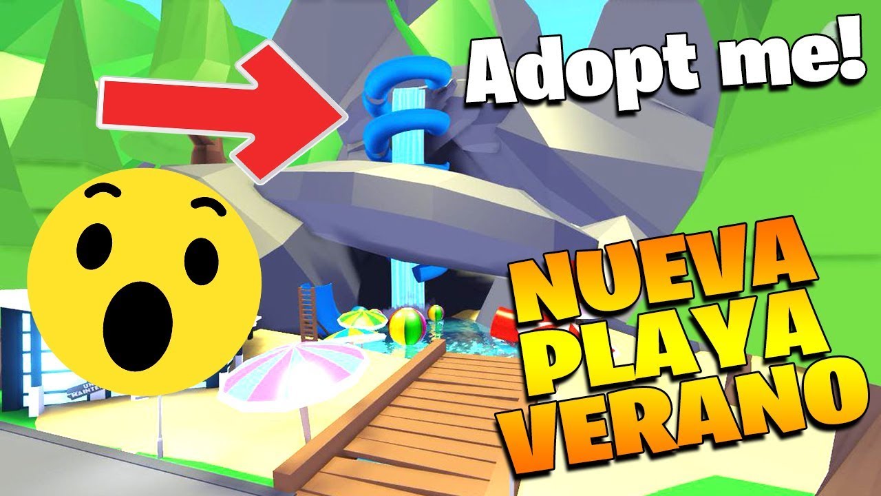 Super Tobogán Nueva Playa De Verano En Adopt Me Roblox - nueva actualizaci#U00f3n de verano con mascota abeja bee en adopt me roblox