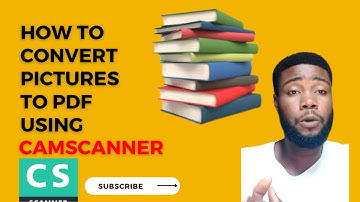 How to convert pictures to PDF using camscanner