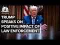 President Trump holds roundtable on positive impact of law enforcement — 7/13/2020
