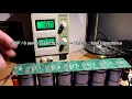 Updated video of 6 series 2.7V 500F supercapacitors w protection board for 16.2V 83F unit