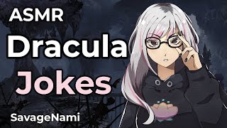 ASMR Lame Dracula Jokes - From Haunted House Jokes Whispering On Zoom H6 screenshot 2