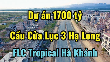 Cây cầu Cửa Lục 3 hơn 1.700 tỉ đồng ở Hạ Long chuẩn bị được thông xe | Dự án FLC Tropical Hà Khánh