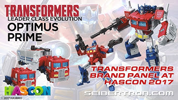 HASCON 2017: Transformers Brand Panel featuring Dinobots, Optimus Prime, and more!