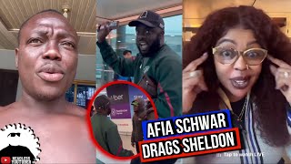 Kwadwo Sheldon dragged by Afia Schwar over Shatta Wale Link Up + Mr. Sanjus Speaks