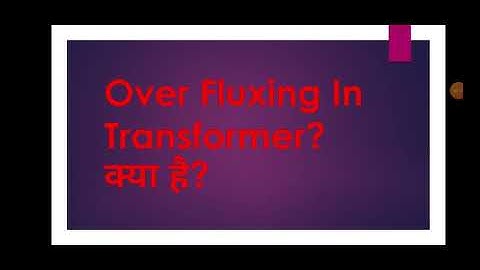 Over Fluxing in Transformer || Over Excitation || v/f Protection
