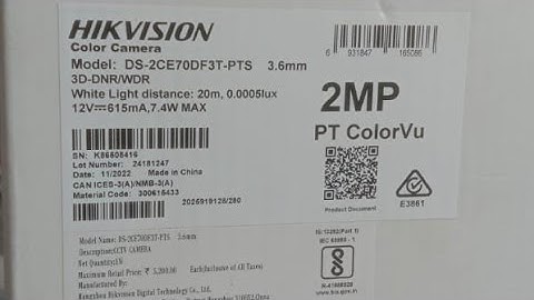 DS-2CE70DF3T_PTS HIKVISION PT-DOME HD CAMERA