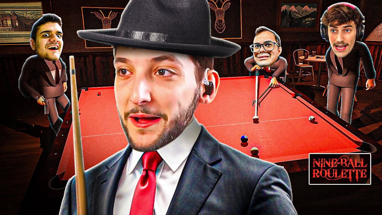 SINUCA E ROLETA RUSSA? - Nine-Ball Roulette com os amigos