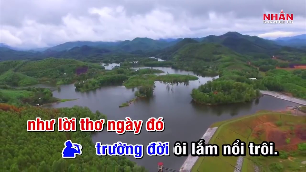 karaoke Đường Tím Bằng Lăng Thiếu giọng Nam toanlevan - YouTube
