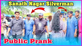 Laddu Silverman prank 🤣 | Laddu model Prank public prank video | Bowenpally Balaji pranks