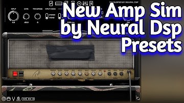 New Amp Sim by Neural Dsp - Archetype Tom Morello - Factory Presets Playthrough - Free Trial