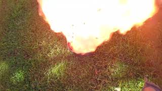 Lava Grenade Test fire #1
