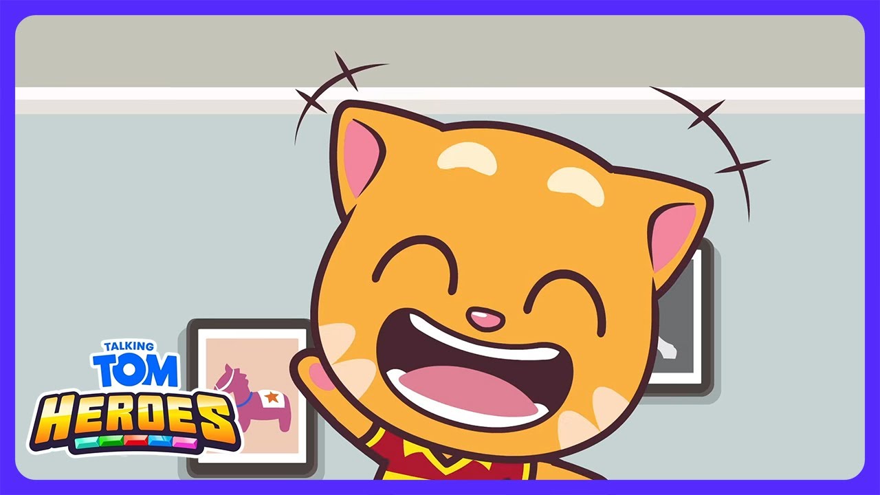 暴走列車の大ピンチ！🚂 - Talking Tom Heroes | 子供アニメ