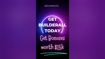 Get Builderall Today Bonuses #youtubeshorts #shorts