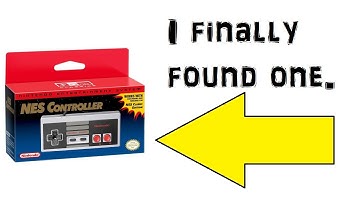 Finally found and unboxed an NES Classic Controller!