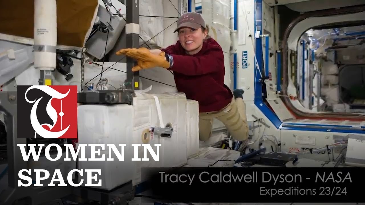 International Space Station pays tribute to women doha mapa