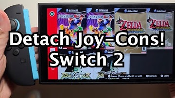 Nintendo Switch 2: How to Remove Joy-Cons!