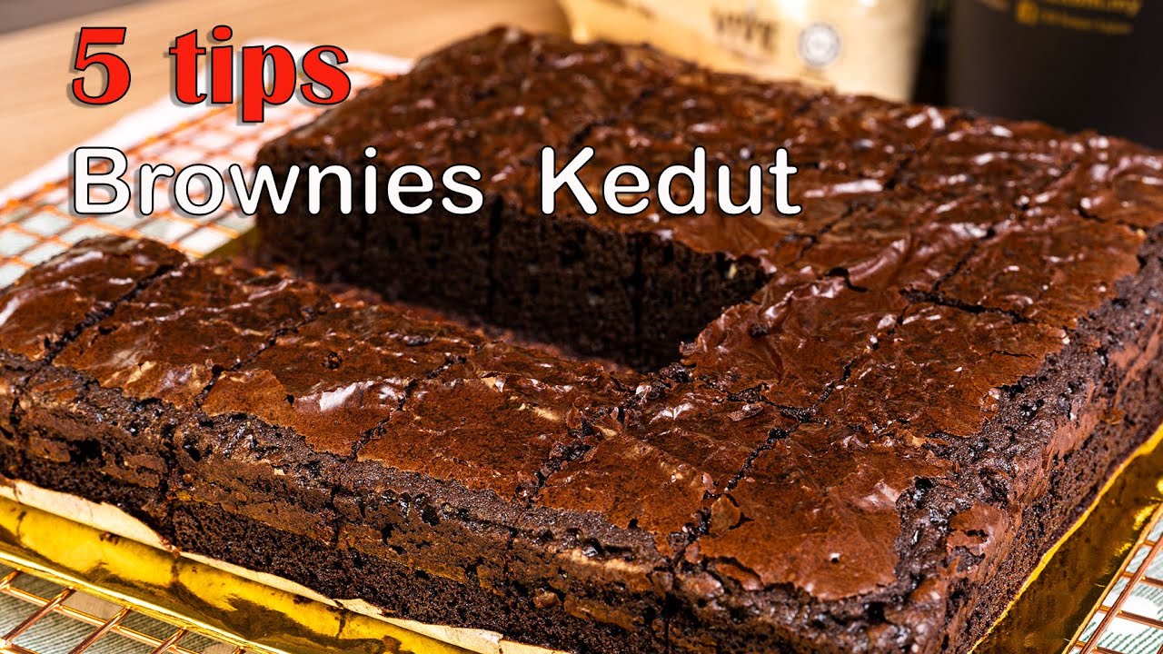 Brownies Kedut dan 5 TIPS dapatkan kedut yang konsisten.
