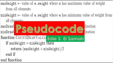Algoritma dan Pemrograman | Pseudocode - Informatika Kelas X