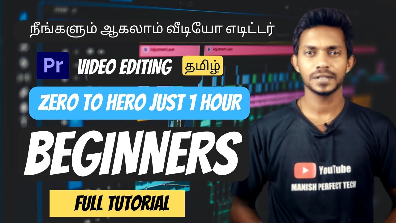 🔥 Adobe premiere pro video editing for beginner | full tutorial in ...