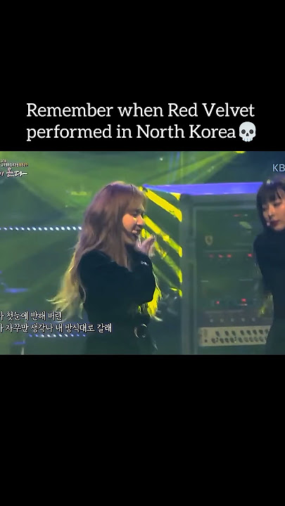 Remember when Red Velvet performed in North Korea #REDVELVET #northkorea #meme #fyp #trending