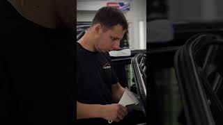 Тонирование задней полусферы и передних боковых атермальной плёнкой на Toyota Camry👁️ #auto #авто