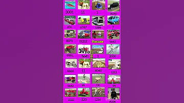 PART 11076 In ED Van Car Code And Truck Tractor Train Fire Wirged JCB 4X4 Car Codes Gaming 